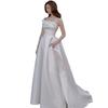 Bridal Tube Top Light Wedding Dress Simple White Satin Korean Welcome Dress Travel Photo Light Wedding Dress Mori Trailing Dress