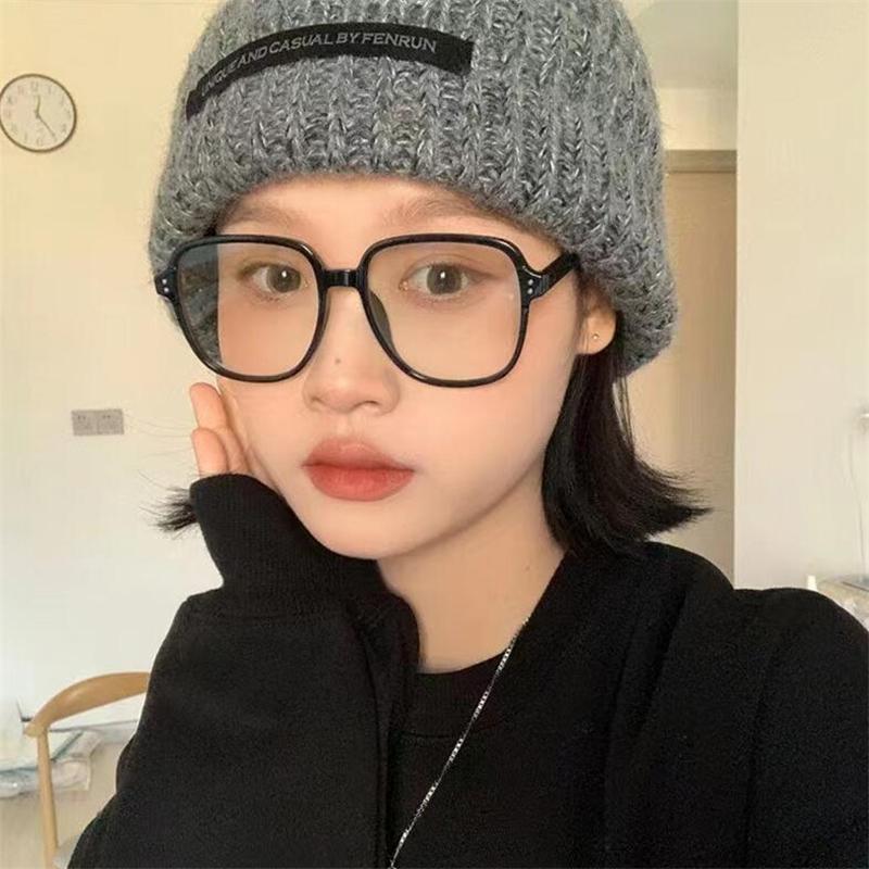 Feminine Polygon Anti Blue Rays Optical Myopia Eyeglasses  Student Nearsighted Glasses For Women Diopter 0 -0.5 -0.75 To -6