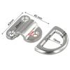 Anchor Point Lashing Ring 316 Stainless Steel D Ring Folding Pad Eye