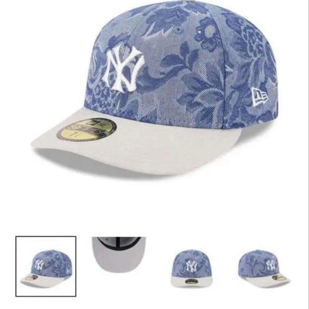 Used Good Condition New Era 59FIFTY Denim Yankees 7 3/8