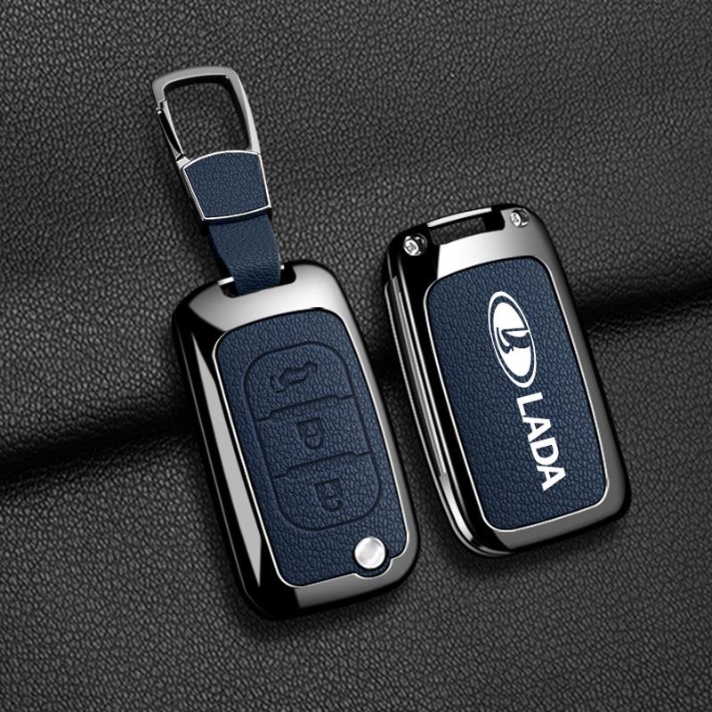 Kompatibel mit Lada Schlüsseletuis: Passt für Granta, Vesta, Ragnasi X-ray und Schnallen mit Metallgehäuse.