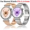 18mm Stainless Steel Strap For Huawei Watch GT6-5-4 41mm Metal Women High-end Band For Huawei Watch 5/GT5Pro 42mm Xiaomi S4 41mm