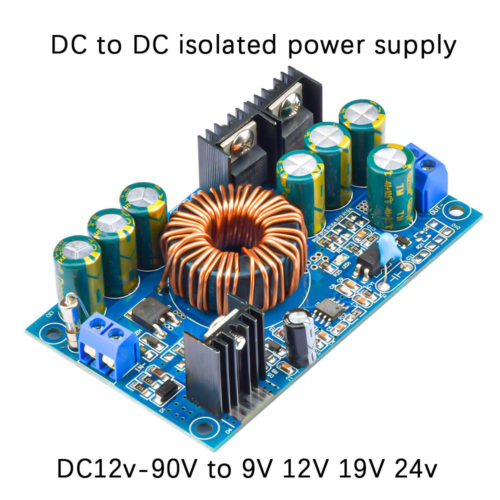 DC-DC isolated step-down power supply module 12V-90V to 9V12V19V24V4A isolated step-down constant voltage switching power supply