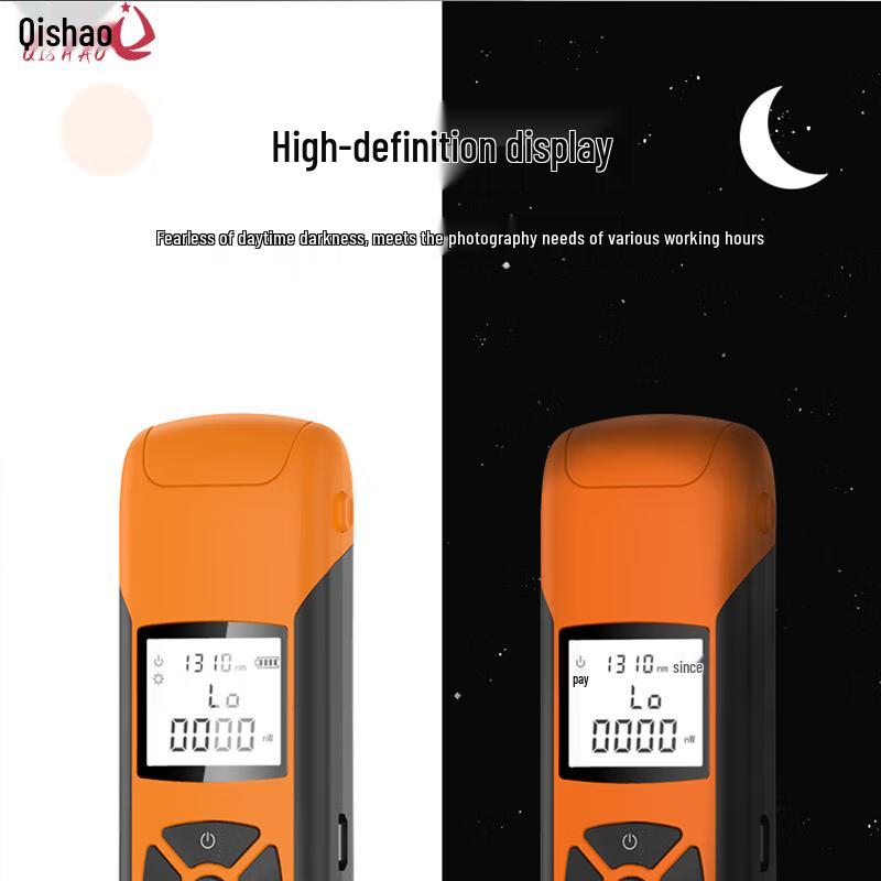 High-Precision Mini Fiber Optic Power Meter with LED