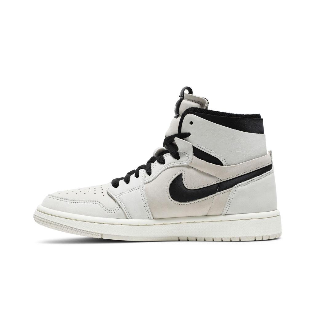Womens Air Jordan 1 Zoom 'Summit White' (women's Sizes) Summit White / Black / Sail / Light Orewood Brown / White Vintage Basketball Shoes