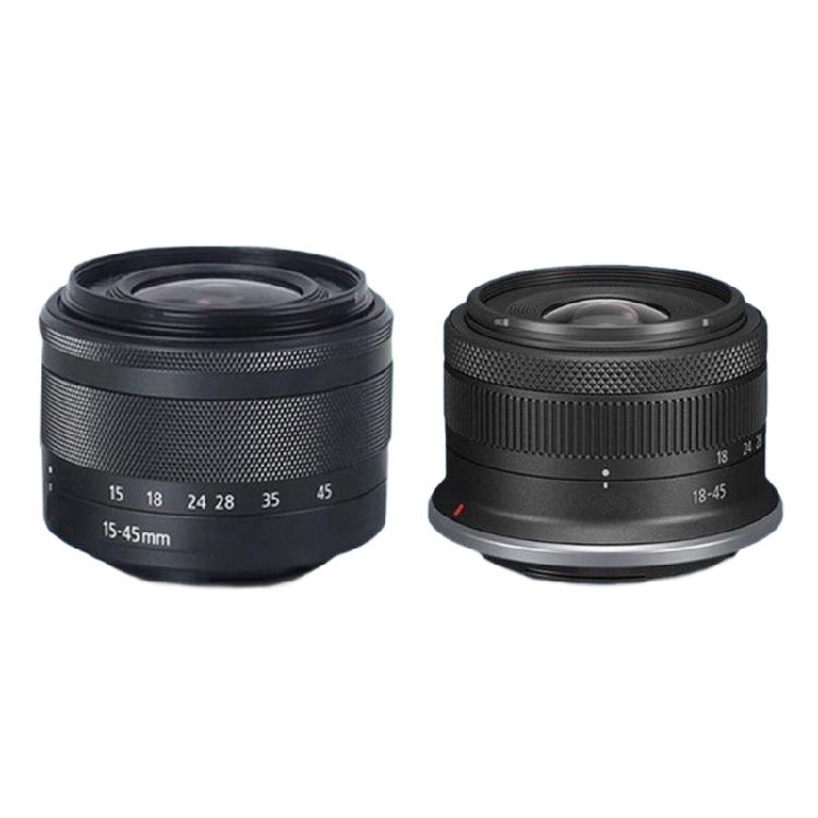 EW53 Camera Lens Hoods for EF-M 15-45mm f/3.5-6.3 IS / 15-45 mm f3.5-6.3 Reduces Flares and Enhances Quality