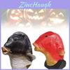 Maschera Divertente Testa di Pesce Rosso Costume Unico a Tema Animale Perfetta per Feste di Halloween e Scherzi