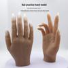 Bendable Silicone Nail Art Practice Hand