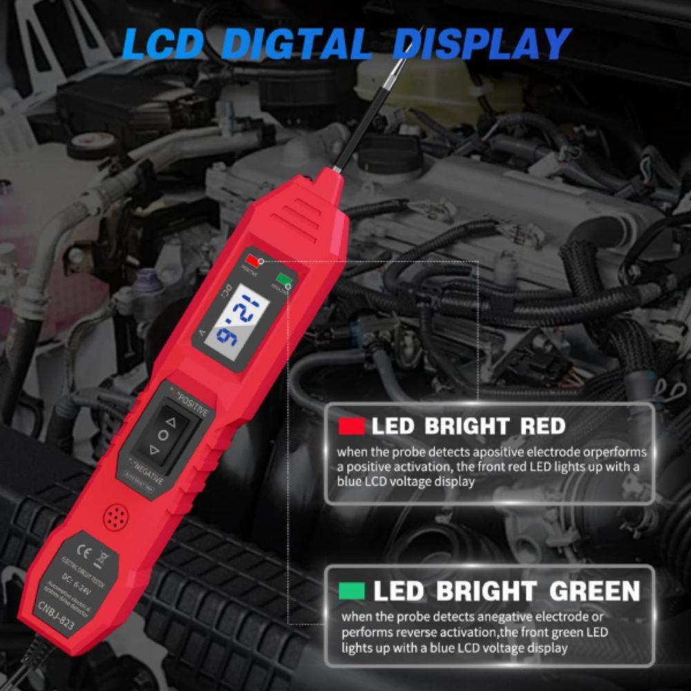 8A Automotive Electric Circuit Tester Continuity Testing Car Power Circuit Probe Kit  Auto Repair