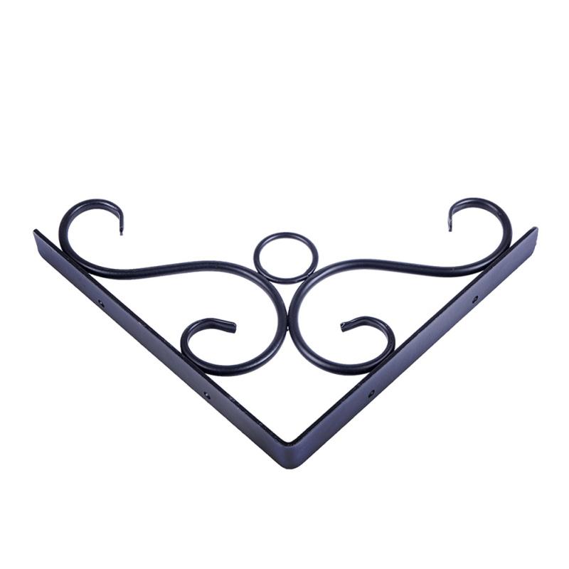 2 stk 8,3 tommer Hyllebeslag Kraftig Høy Styrke Støpejern Antikk Stil Hage Støtter For Hjem