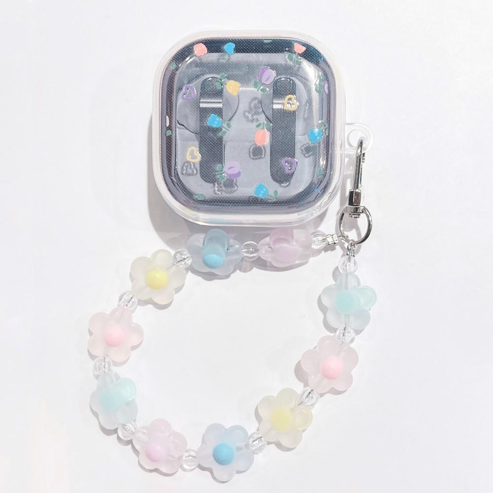 Butterfly Flower Earphone Case For Samsung Galaxy Buds 4 Pro Buzz 4 Pro Cover Rabbit Star Puppy TPU PC Headphone Accessories