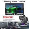 Multifunctional Car Radio 7 Inch IPS Touch Screen 1 Din Wireless Android Auto Carplay 7 Color Bluetooth Type-C Charging Mirror Link Stereo Playback