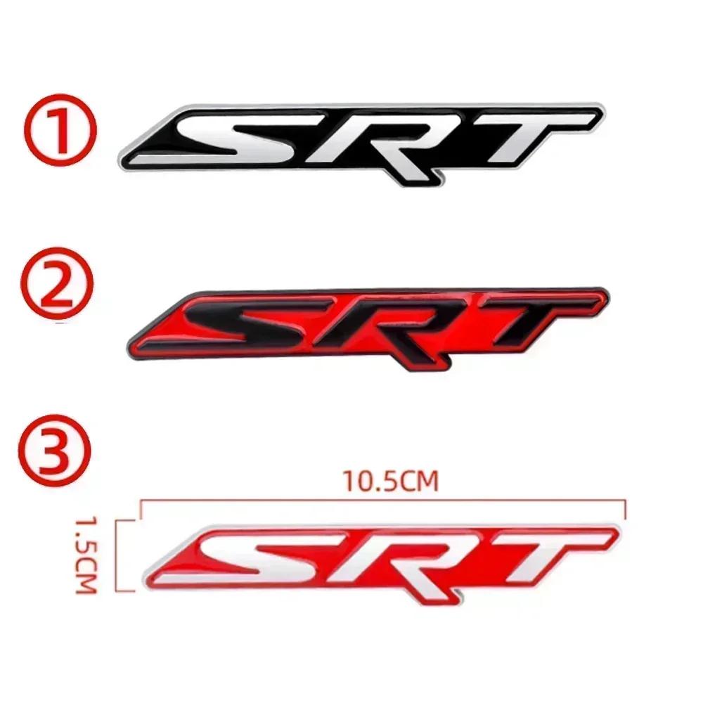 SRT R/T Car Rear Trunk Sticker Side Fender Badge Decals Accessories