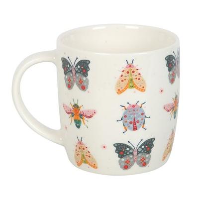 Caneca Floral de Inseto