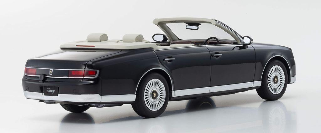 Kyosyo Samurai Toyota Century Open Black Finished Product KSR18052BK 1/18