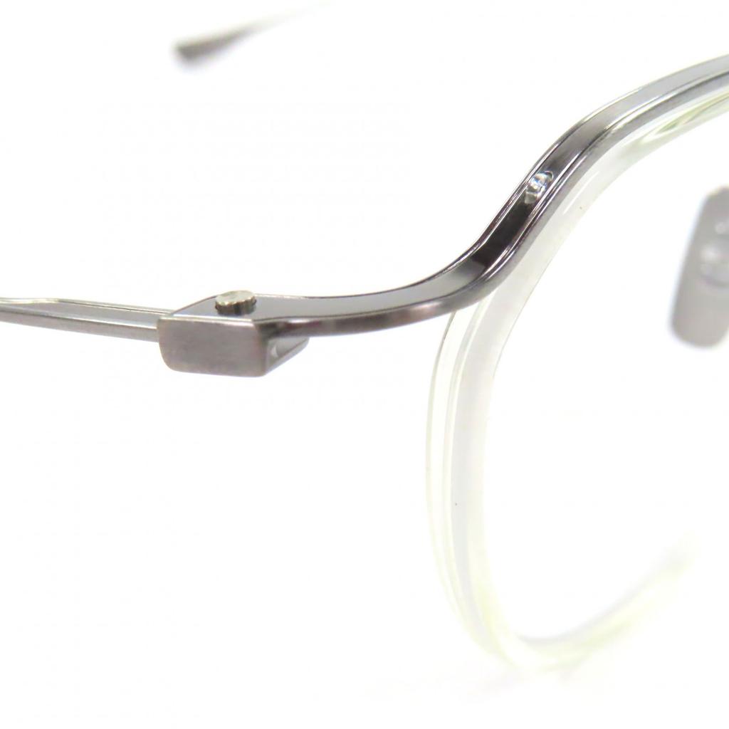 Excellent DITA Glasses SCHEMA-TWO Antique Silver Mens DTX131 Used