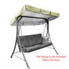 164CM 3 Seater Garden Swing Cushion 4Colors Waterproof Dustproof Chair Replacement Canopy Spare Fabric Cover Dust Covers