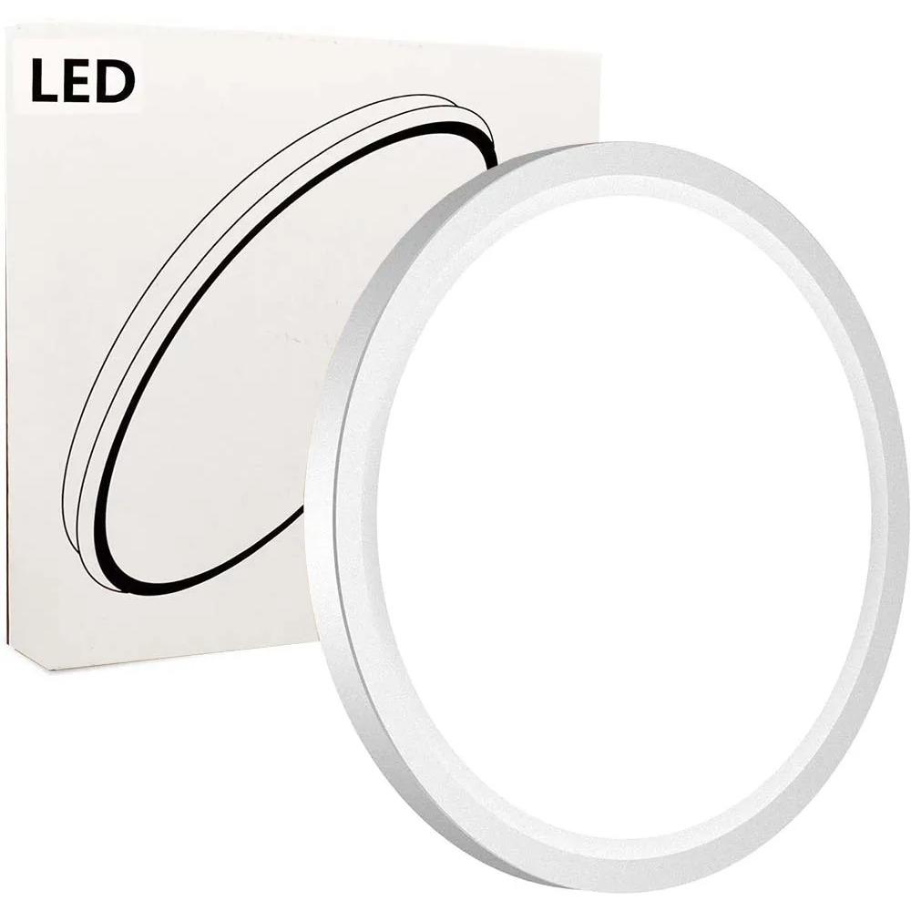 

Современные круглые светодиодные потолочные светильники для комнаты, освещение 85-265 В для гостиной, спальни, кухни, ванной комнаты, потолочные светильники 36W&Neutral Light&32cm