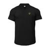Do The Work  Muscleguys Fashion Slim Fit Breathable Mens Lapel Summer Thin Casual Printed Cotton Streetwear Korean Polo Shirt