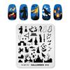 kads 14 Designs Nail Art Stamping Template Christmas Halloween Series Nail Print Stencil Plate Snowflake Animal Leaves Image Nail Plates