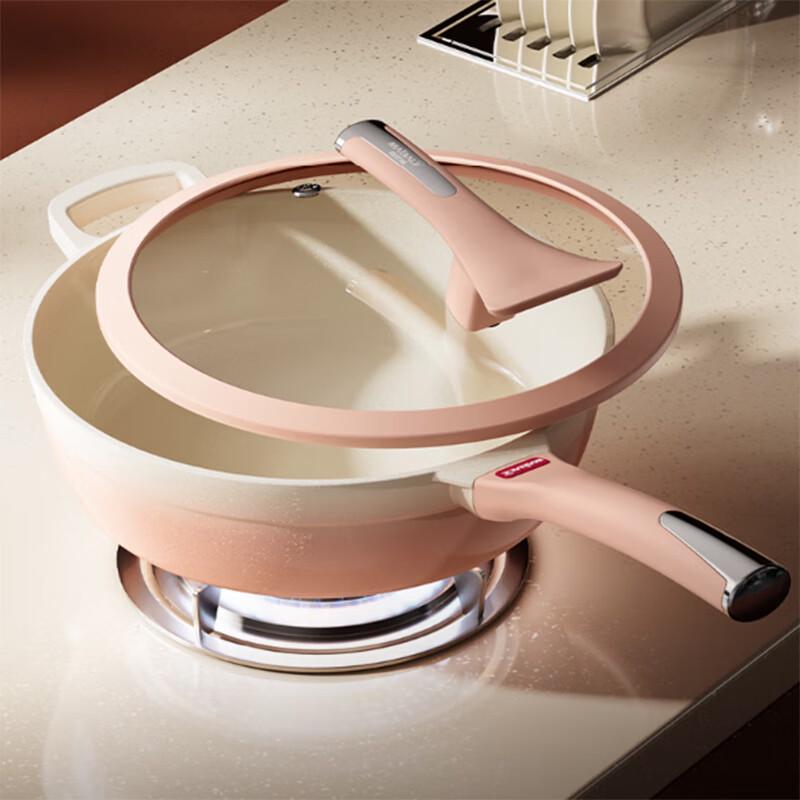 Maibale Titanium Crystal Non-stick Wok