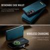 Für Samsung Galaxy S25 Edge Case CASEME C49 Magnetisches Case RFID-blockierend Abnehmbares Portemonnaie Leder Handyhülle