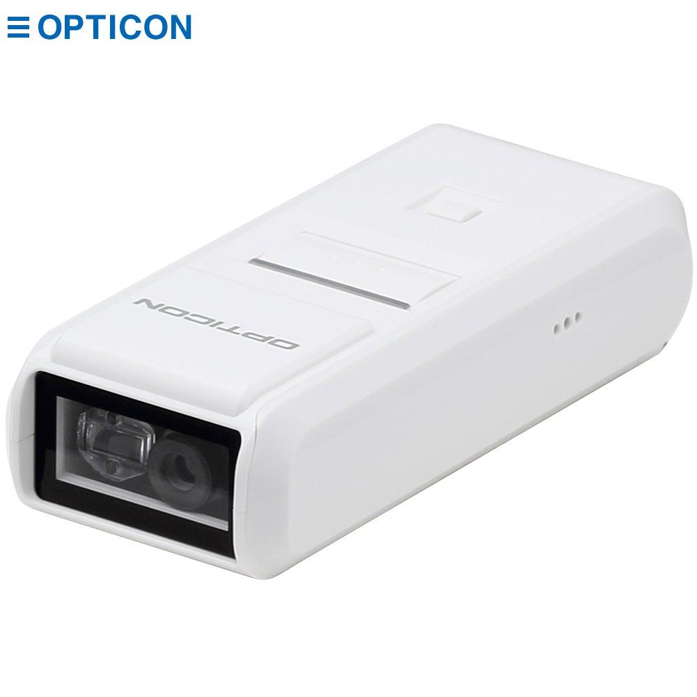 OPTICON 1D CCD Barcode Scanner with Compact Bluetooth, Type, OPN-4000I-WHT