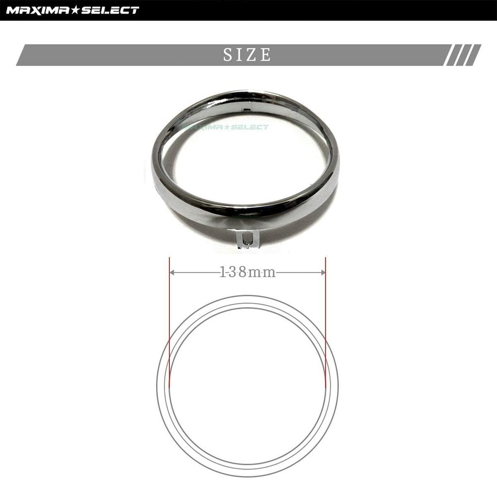 Headlight Rim for Honda Giorno Plated and Perfect for and Maintaining Your or Moped [MAXIMASELECT] AF24, Coated, Repairing, Replacing, Motorcycle,