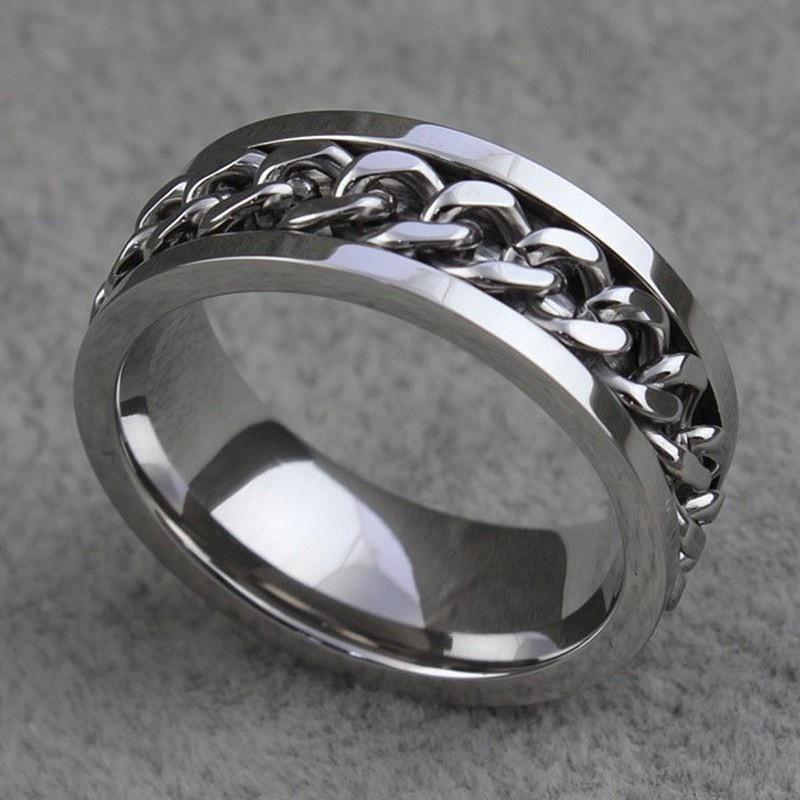 Bishilin Rings Men Punk Highly Polished Round 6.2 Mm Wedding Rings Stainless Steel Size 11 Bishilin Rings Men Punk Highly Polished Round 6.2 Mm Wedding Rings Stainless Steel Size 11