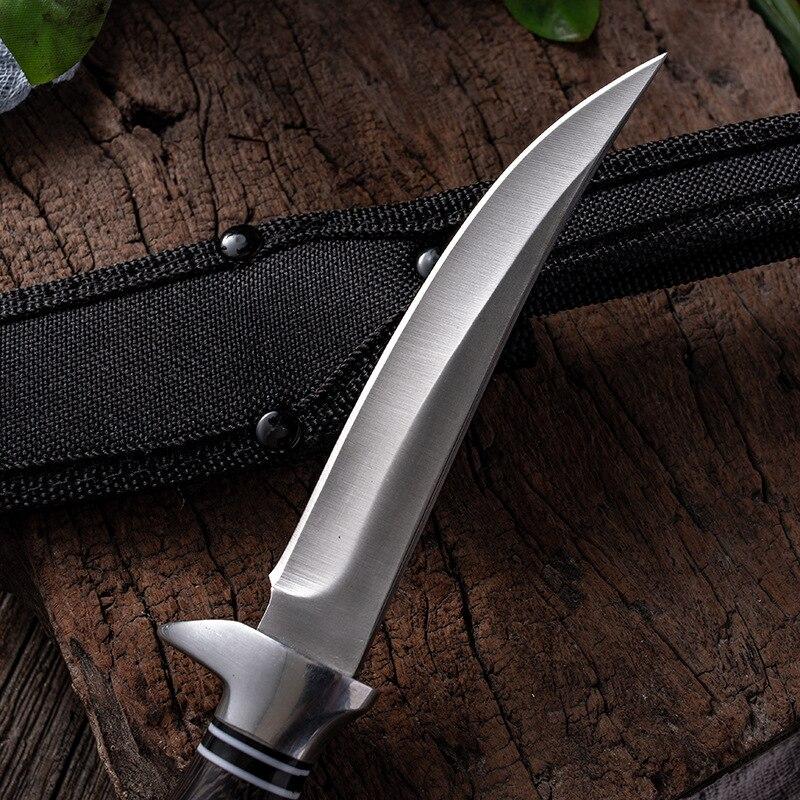 Geschmiedetes 5Cr15Mov Edelstahl Kochmesser Camping Serbisches Messer Küche Metzger Ausbeinmesser