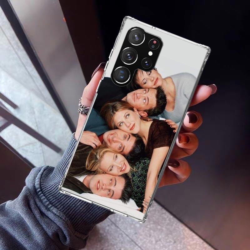 

Friends Tv Show Funny Family Phone Case For Samsung Galaxy S23 S24 S25 Edge S26 Ultra S22 + S21 Plus S20 FE Cover Silicone Print Samsung S26 Ultra