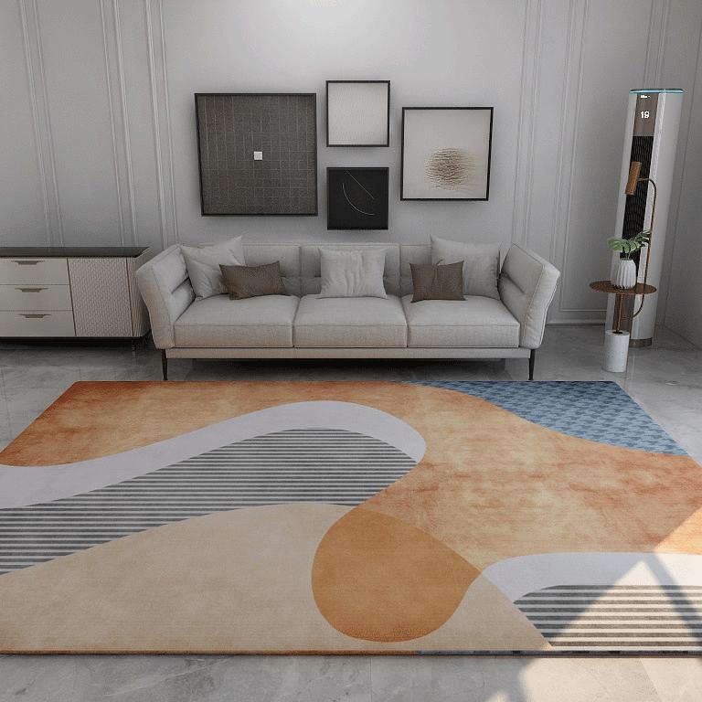 Nordic Style Living Room Decoration Rugs Girly Bedroom Carpet  Hallway Decor Mat High Quality Home Large Area Carpets Lounge Rug