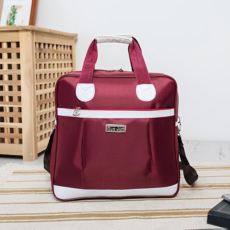 Trolley Travel Bag Women'S Large Capacity Fashion Handbag Short Distance Business Organizer Luggage