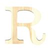 LETTRE R - 11.5 CM - BOIS