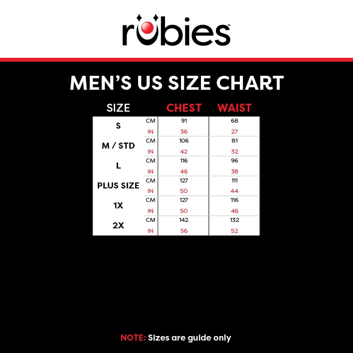 Rubies Costume Co Adult Muscle Chest Flash Size Medium R888079-M
