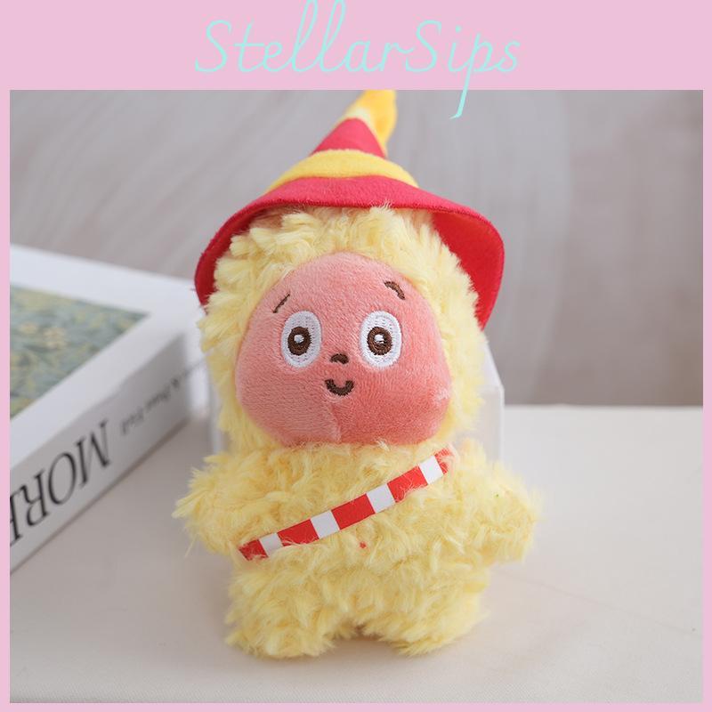 Circus People Star Creativity Plush Doll Keychain School Bag Decor Accessory