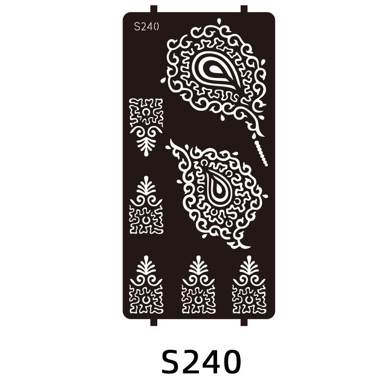 Indian Hannah Tattoo Template Tattoo Hand Drawn Template Juice Tattoo Sticker Painted Hennatattoo