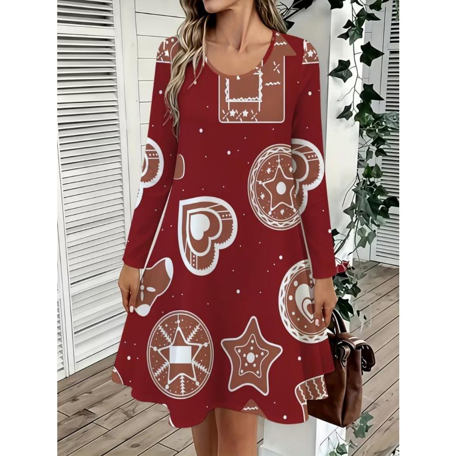 Women Long Sleeve Mini Dress Casual Slim Party Dress