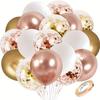 30-Piece 12-Inch Balloon Set for Birthday, Wedding, and Party Decorations