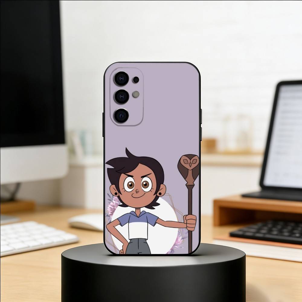 The Owl House Luz Noceda Phone Case For Samsung S25,S24,S21,S22,S23,S30,Ultra,S20,Plus,Fe,Lite,Note,10,Black Cover