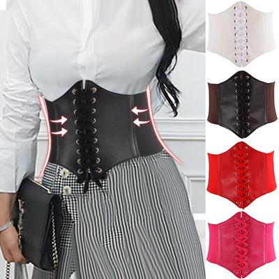 1 STÜCK Damen Taillenformwäsche Hofstil Körperformender Verband Verstellbarer Schlankheitsgürtel Korsett Body Shaper