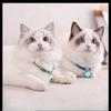 Pet and Wind Cat Collar Bell Dog New Year Decorative Collar Pet Knitted Necklace Pet Accessories