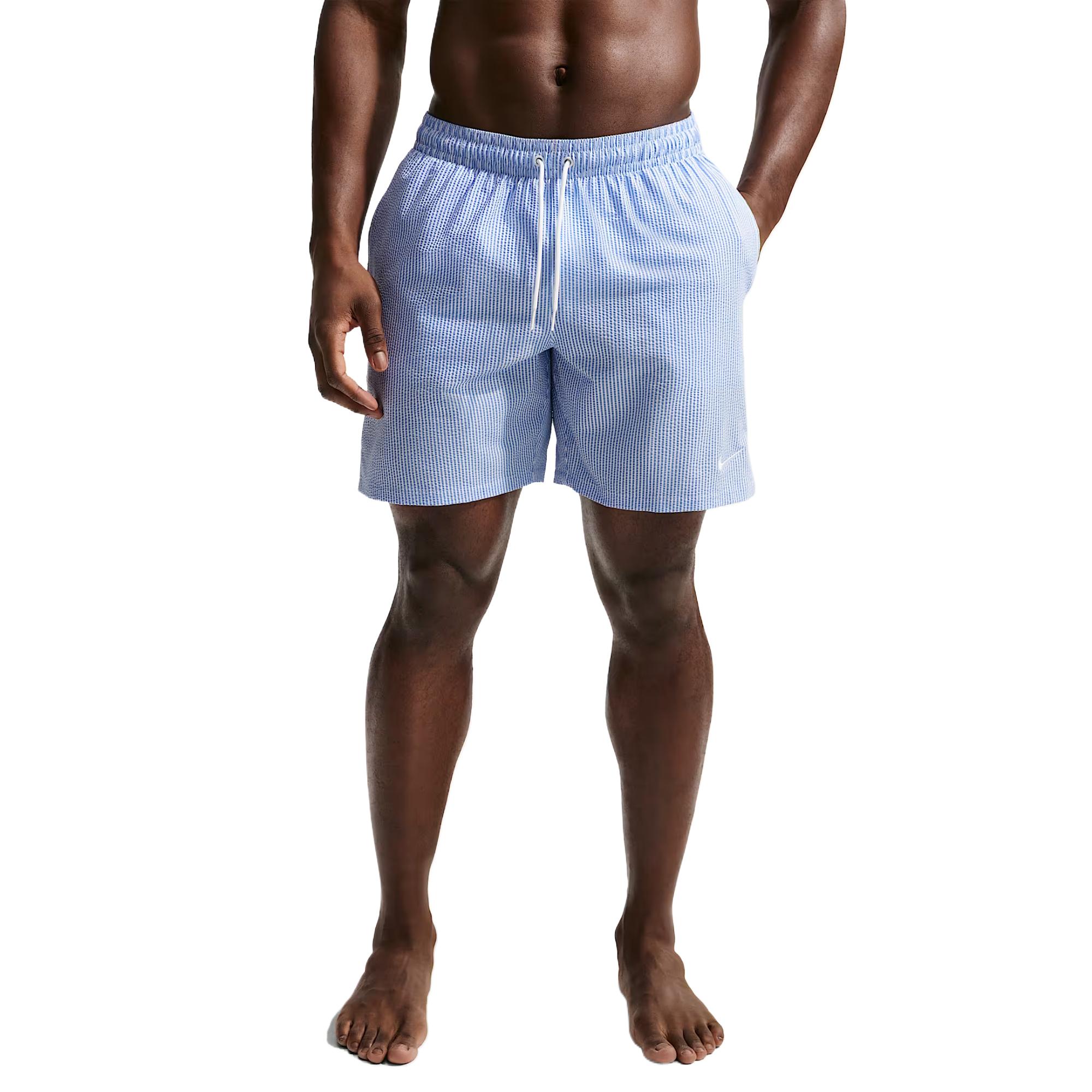 Nike Swim Breaker Men s Ripple Texture 7  Brief-Lined Volley Short IQ7742-452 L