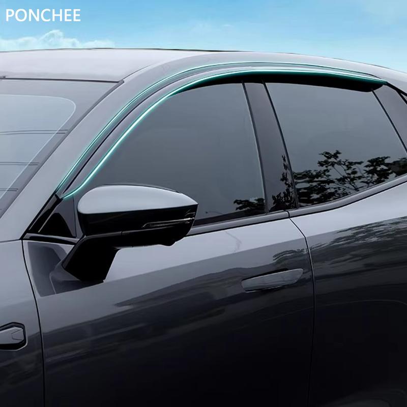 For Changan Deepal S7 S07 2024-2026 Rain and Sunshine Shield Car Window Rain Shield Breathable Automobile Modification Supplies