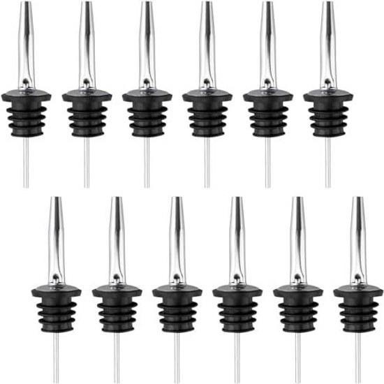 Pure Seek Pourer 12-piece set free spout alcohol cocktail wine whiskey liqueur olive oil.