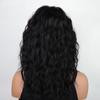 Grey Brown Blond Black White Wigs with Bangs Shoulder Length Curly Synthetic Wigs for Women Daily Cosplay Heat Resistant Fibre