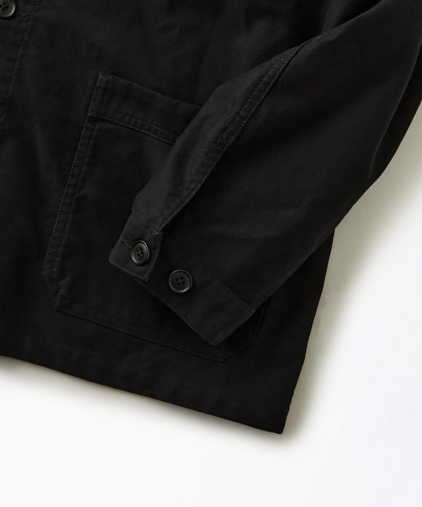 Outstanding [Mut Lab] Moleskin French Work Jacket_Black