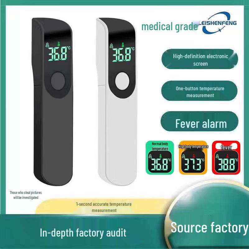 Multilingual Non-Contact Infrared Thermometer for Babies - Mini Handheld Temperature Gun