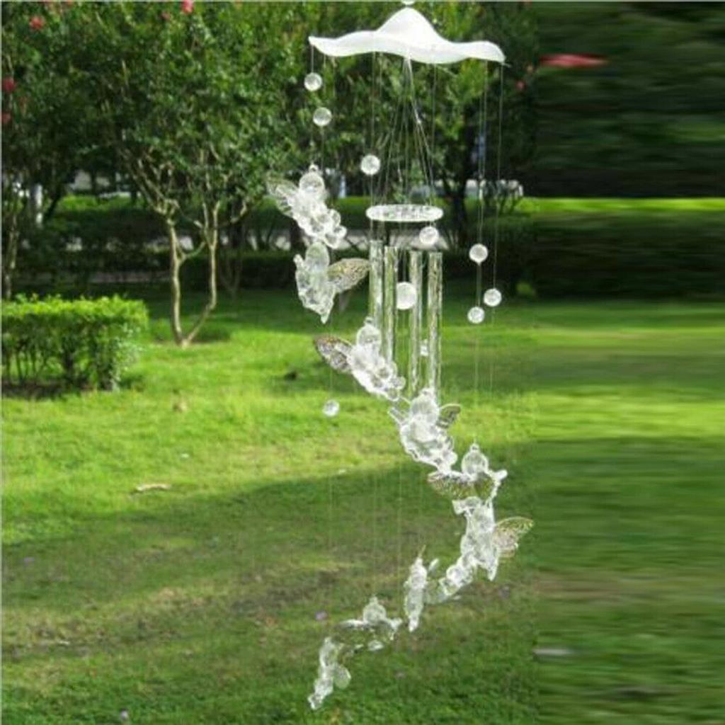 Guardian Angel Metal Aluminum Tubes Bell Wind Chime Home Garden Decoration Gift