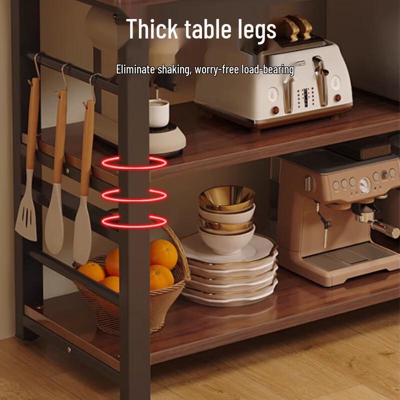 Yingbai Reinforced 3-Tier Kitchen Microwave Storage Rack